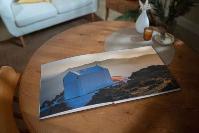 Explore and relive Santorini with Astrid McGechan through the CEWE PHOTOBOOK 1