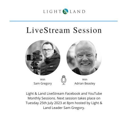 Livestream - ‘Behind The Lens’ with Adrian Beasley & Sam Gregory